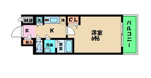 プレサンス松屋町ファステの物件間取画像